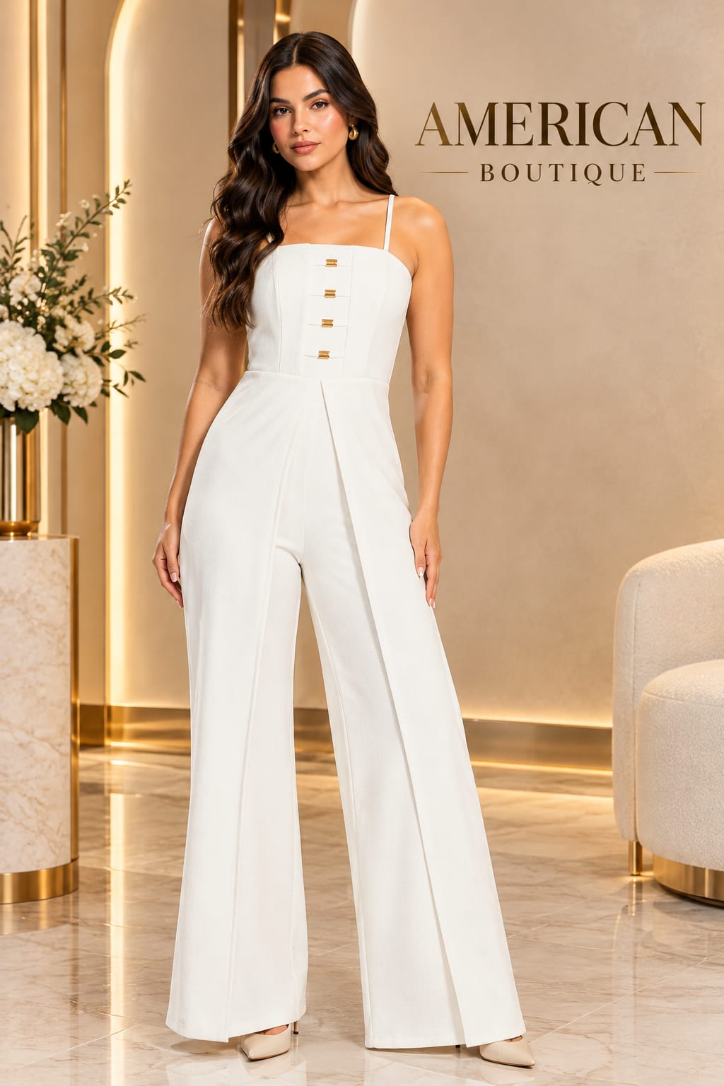 ENTERIZO ELEGANTE BLANCO